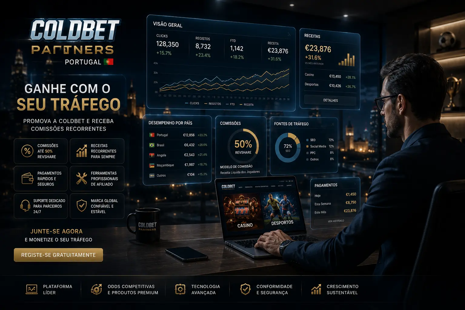 ColdBet partners Portugal