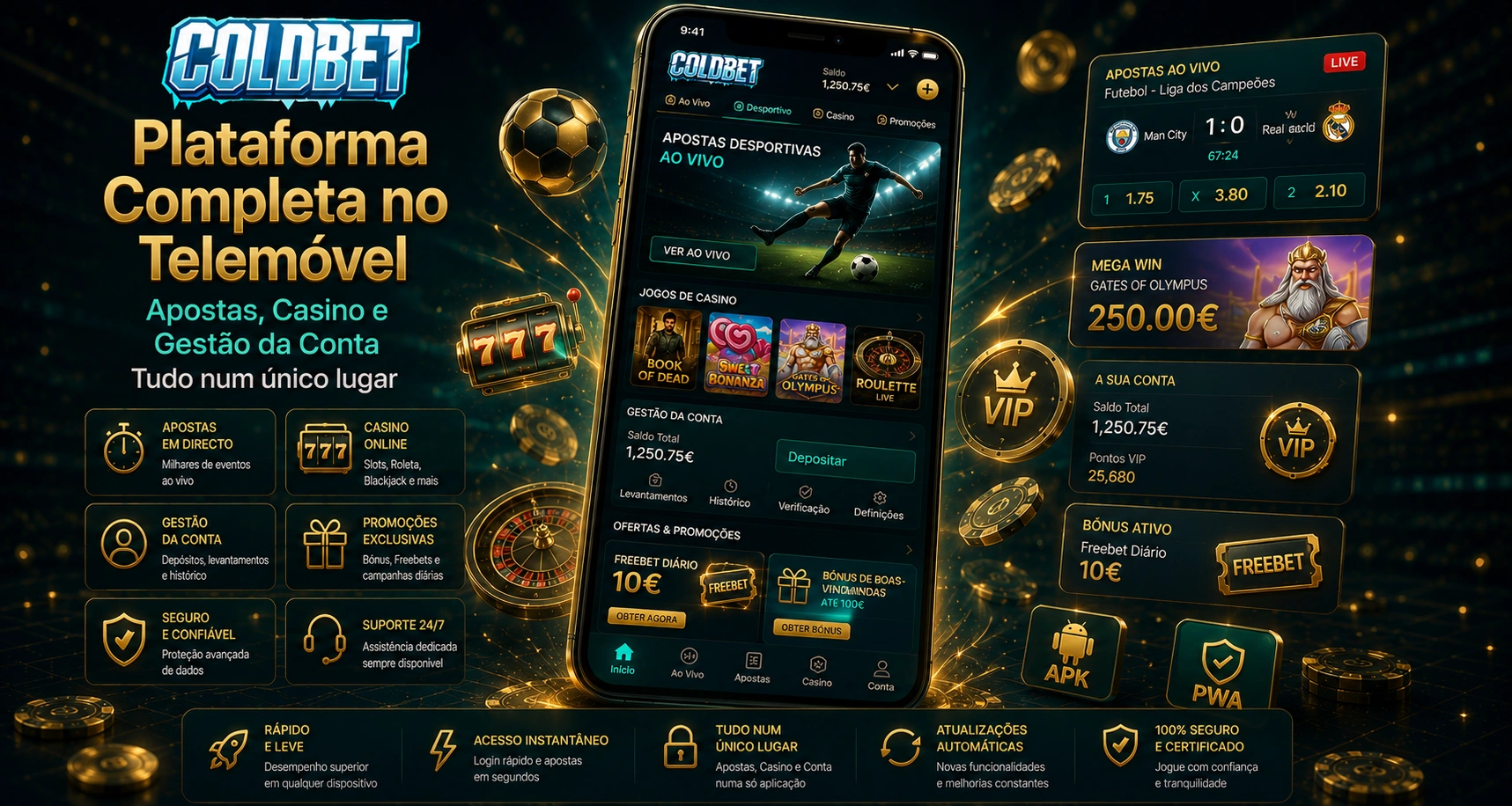 ColdBet App portugal
